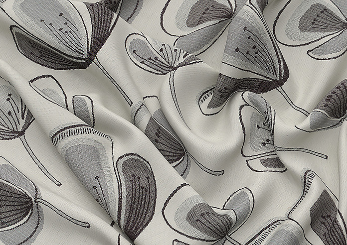 Helix, Grey - Twist&Fit Roman Blind - Image 4